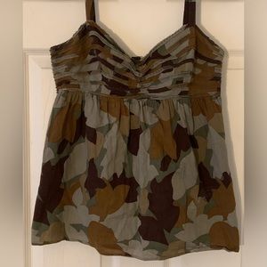 INC camo tank top